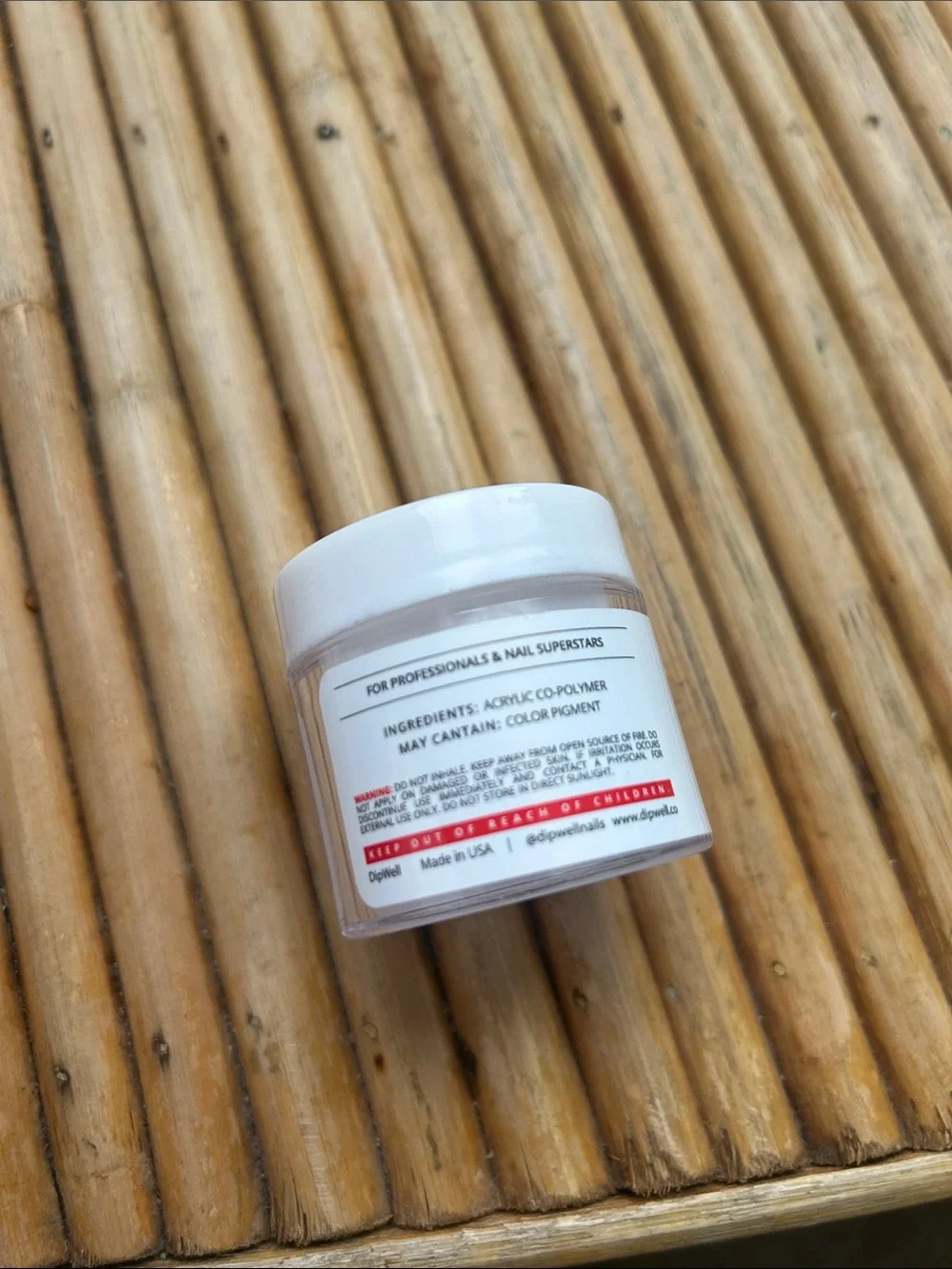 Base & Finish Fine Acrylic Powder - White